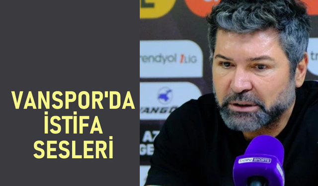 Vanspor Teknik Direktörü Hakan Kutlu'dan istifa sinyali