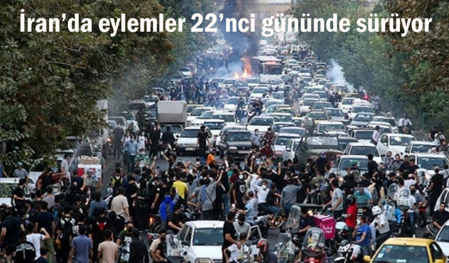 Komşu İran'da eylemler 22’nci gününde sürüyor