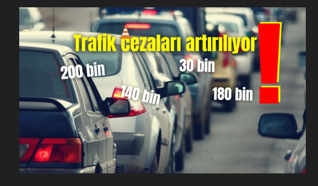 Trafik Cezaları Arttırıldı Meclis'ten Geçti