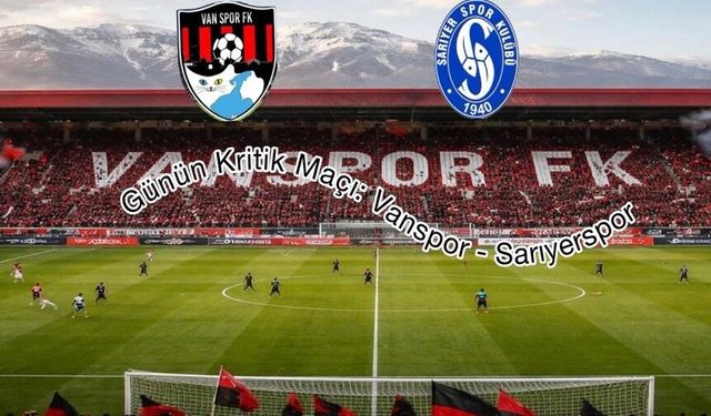 Van Spor’da son durum! Tek parola: 3 puan ve play-off