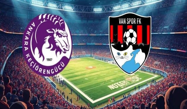 Keçiörengücü-Vanspor maçında son detaylar!