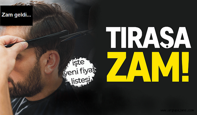Van'da berberlere yüzde 18 zam geldi! İşte yeni fiyatlar...