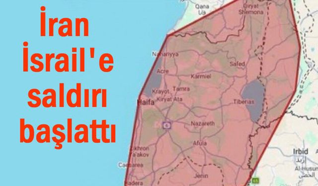 Komşu İran, İsrail'e hava saldırısı başlattı.