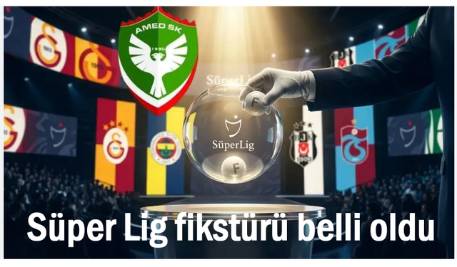 Süper Lig 2026-2027 sezonu fikstürü belli oldu