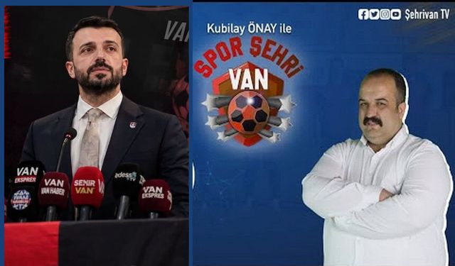 Özgür İreç İlhan, Vanspor’un gündemiyle canlı yayına çıkıyor