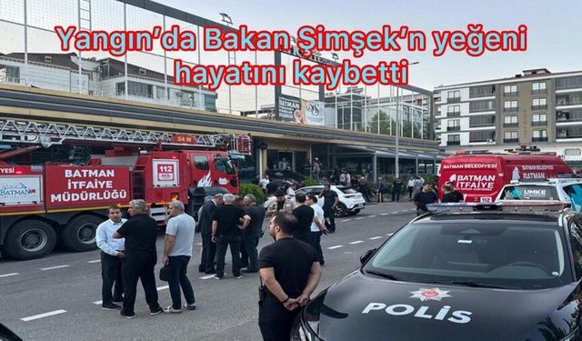 Batman Spor salonunda yangın: 2 ölü, 9 yaralı