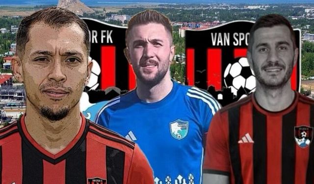 Vanspor’da hareketlilik başladı! 3 yeni transfer