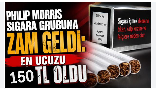 Sigaraya zam geldi: İşte yeni fiyatlar