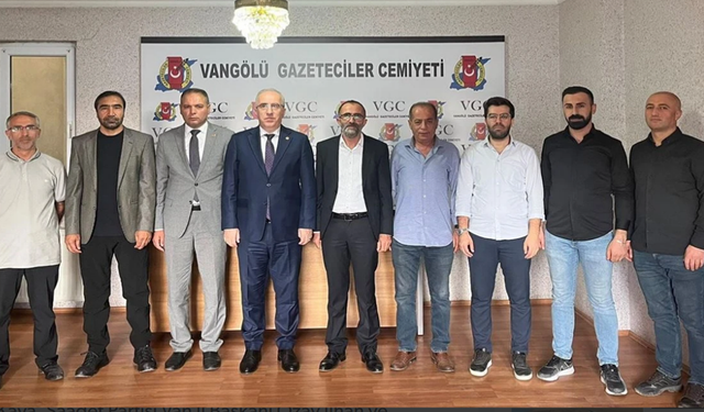 Saadet Partisi’nden Vangölü Gazeteciler Cemiyeti’ne ziyaret