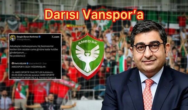 Amedspor’un ağır cezasına ABD’den destek No problemo!