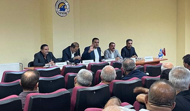 Van'da kantinci esnafın sorunları masaya yatırıldı