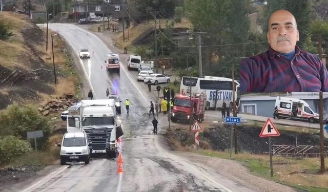 Van yolcu otobüsü kazasında şoförün kimliği belli oldu