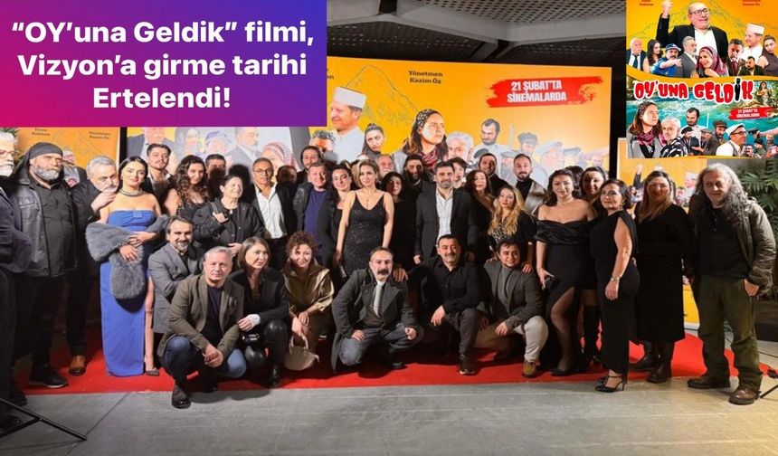 OY'una Geldik filminin galası yapıldı!
