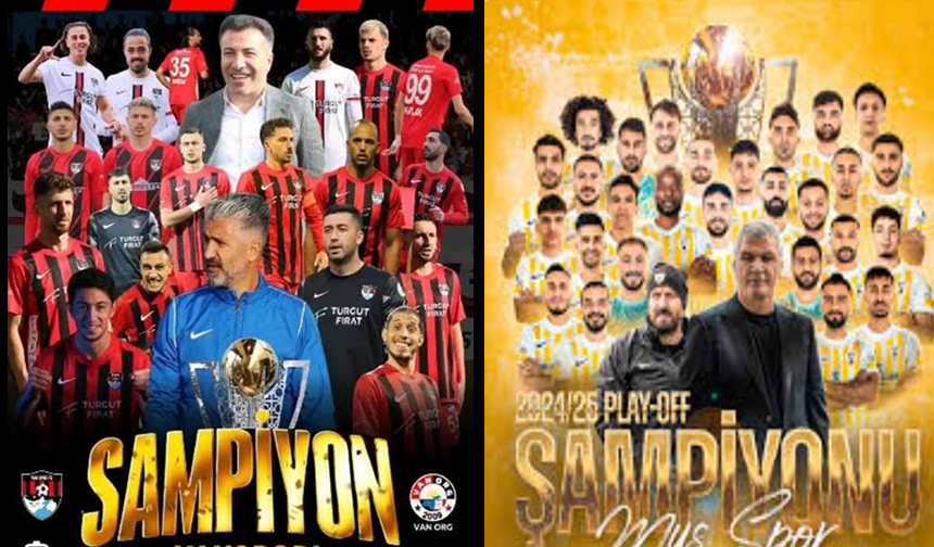 TFF Van Bölge Temsilciliği Takımları 3'te 3 Yaptı