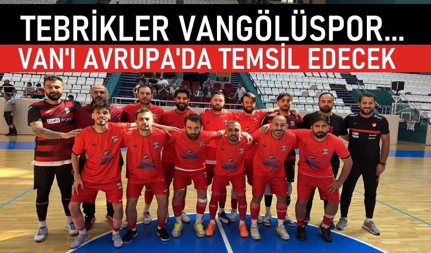 Van Gölüspor Kocaeli'de Avrupa bileti aldı