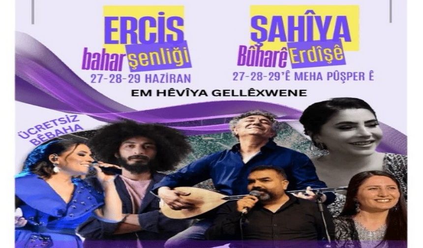 “Zîlan Bahar Şenliği”nin ismi “Erciş Bahar Şenliği” olarak değiştirildi