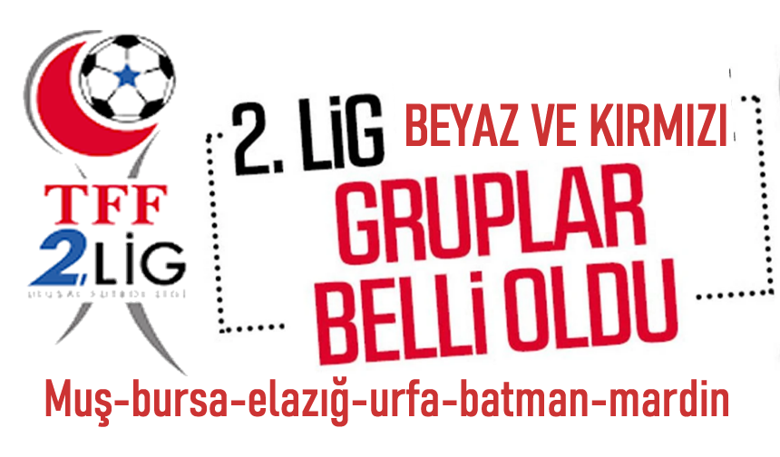 Kuralar çekildi: TFF 2. Lig'de grup dağılımları netleşti
