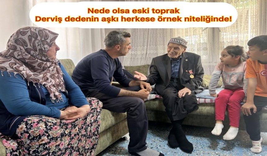103 yaşındaki Kore gazisi torununun, torununu gördü