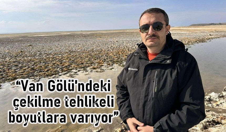 Van Gölü Alarm Veriyor: Sular 2 Kilometre Çekildi