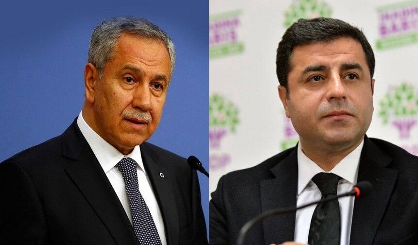 Arınç’tan Demirtaş’a yanıt: Hiçbir cümlemde ‘uydurma’ yoktur