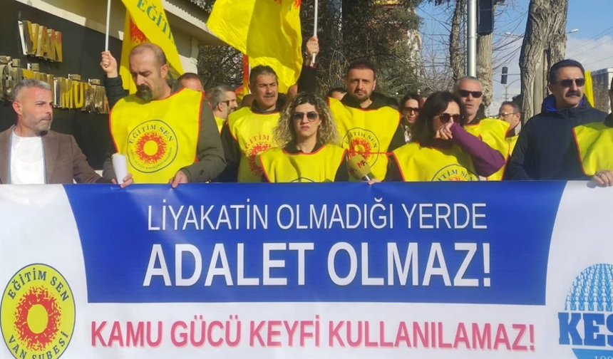 Van Eğitim Sen İpekyolu'na İnceleme başlatılsın çağrısı