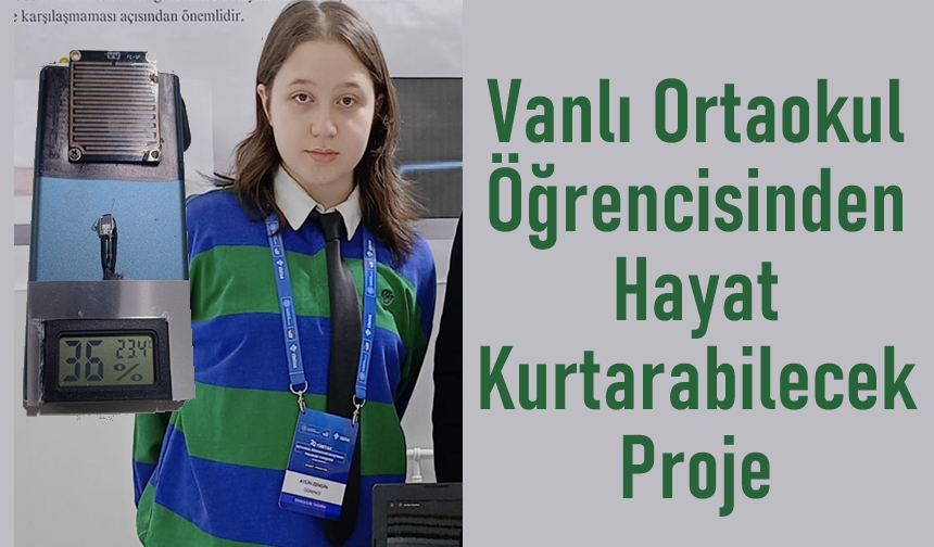 Vanlı Öğrenciden Kazazedeler İçin “Nefes İzleme Modülü”
