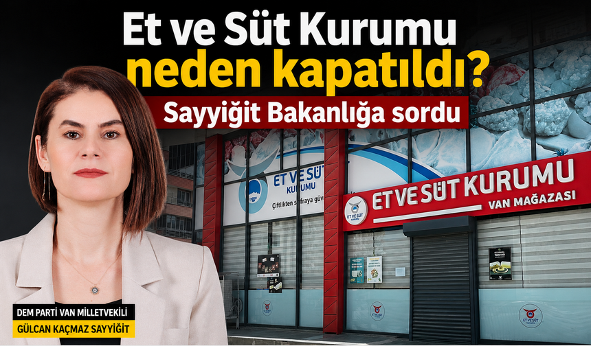 Van'da kapatılan ESK mağazaları meclis gündeminde