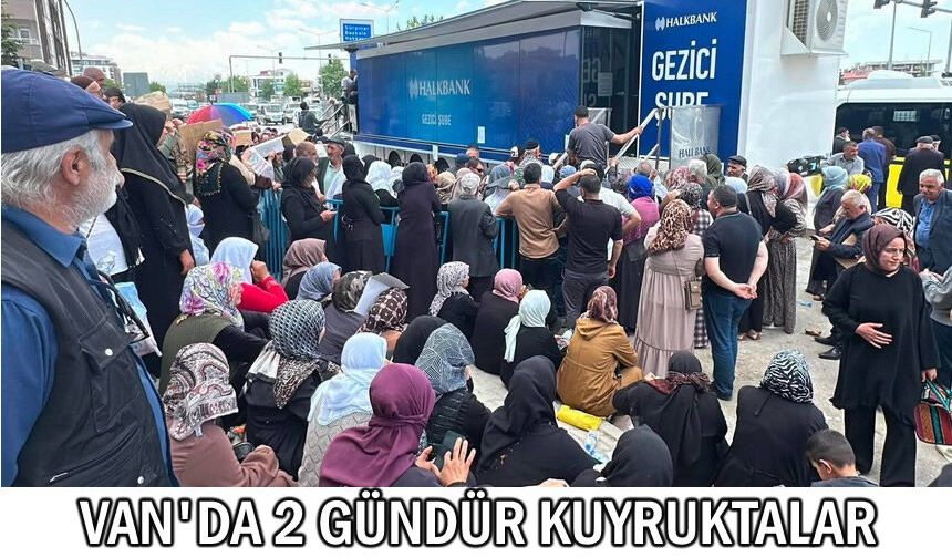 Van'da 120 bin ihtiyaç sahibi günlerdir kuyruktalar!