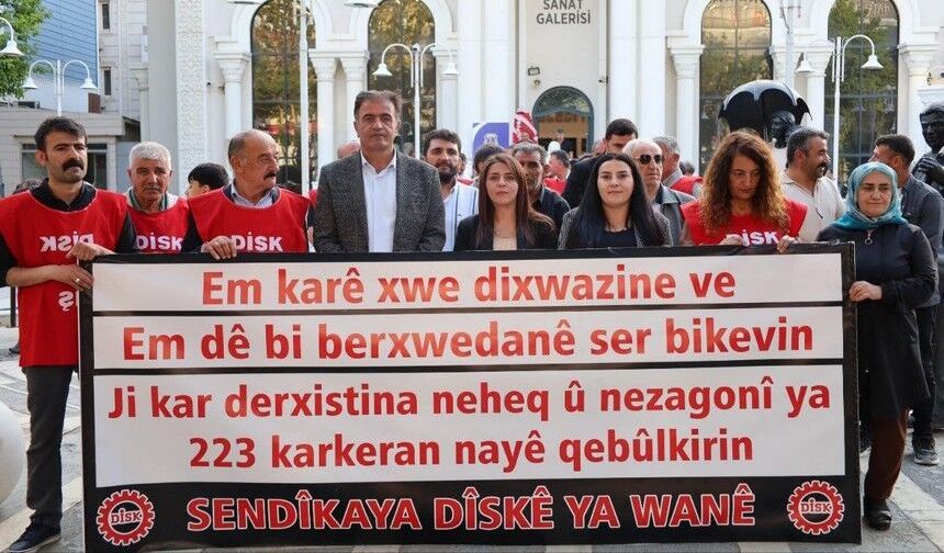 Van'da işçiler 331 gündür haklarını arıyor!