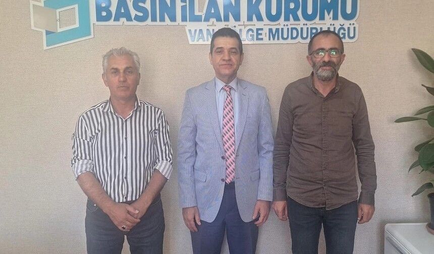 VGC’den BİK Van Bölge Müdürü Kenan Tokgöz’e Ziyaret