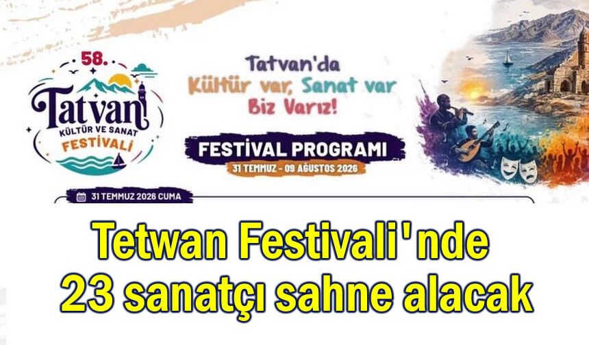 10 gün sürecek Tatvan Festivali başlıyor
