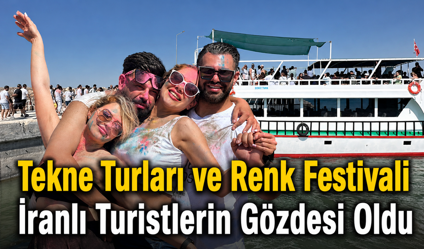 Renk, köpük ve Van gölü: İranlı turistler Van'a hayran kaldı