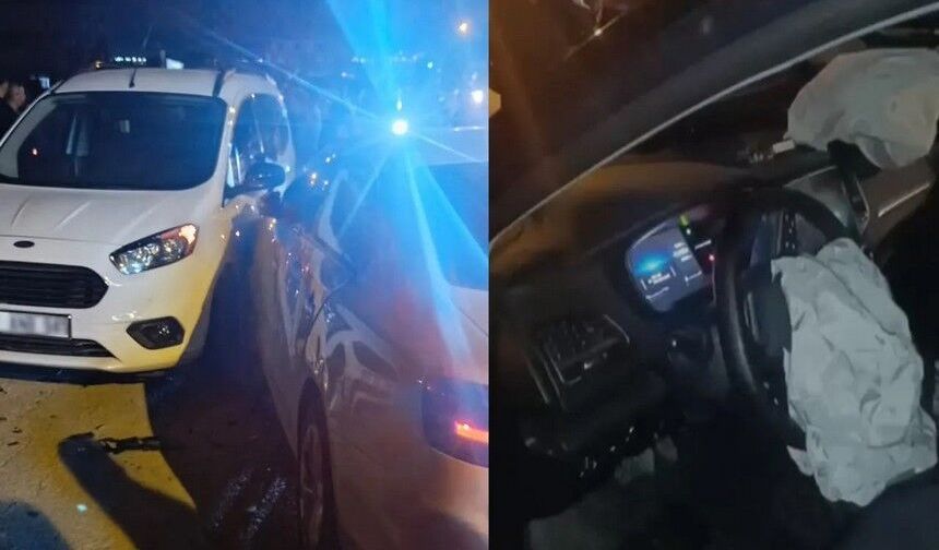 Van'da 4 Araç Birbirine Girdi: 5 Yaralı