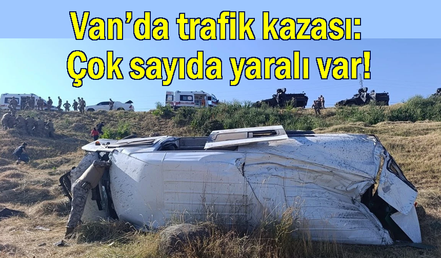 Van-Erciş karayolunda kaza: 3 kişi yaralandı