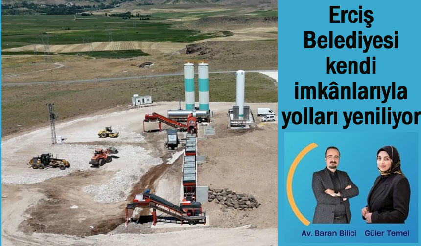Erciş’in yol sorununa kalıcı çözüm
