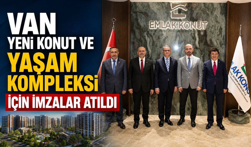 Van'da yeni konut ve yaşam alanı