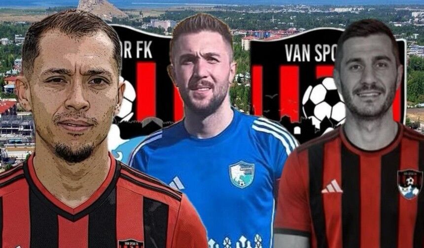 Vanspor’da hareketlilik başladı! 3 yeni transfer