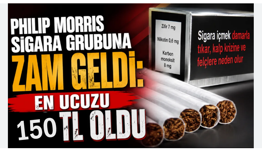 Sigaraya zam geldi: İşte yeni fiyatlar