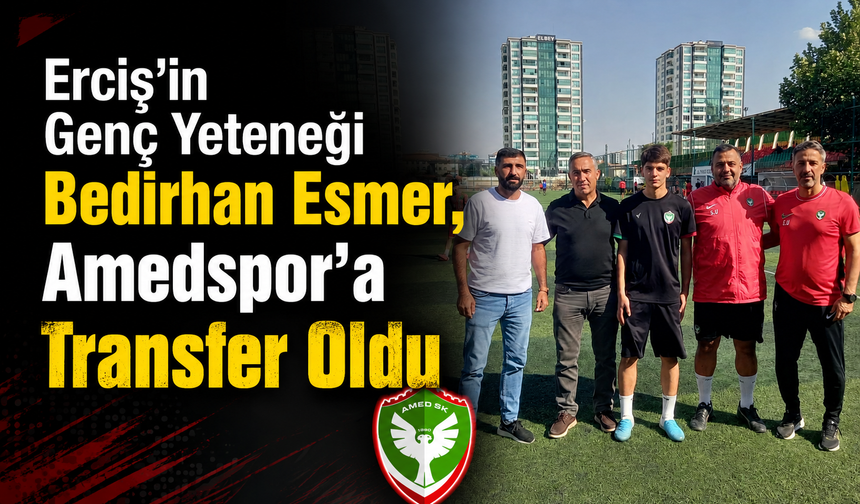 Vanlı genç yetenek Amedspor’a transfer oldu