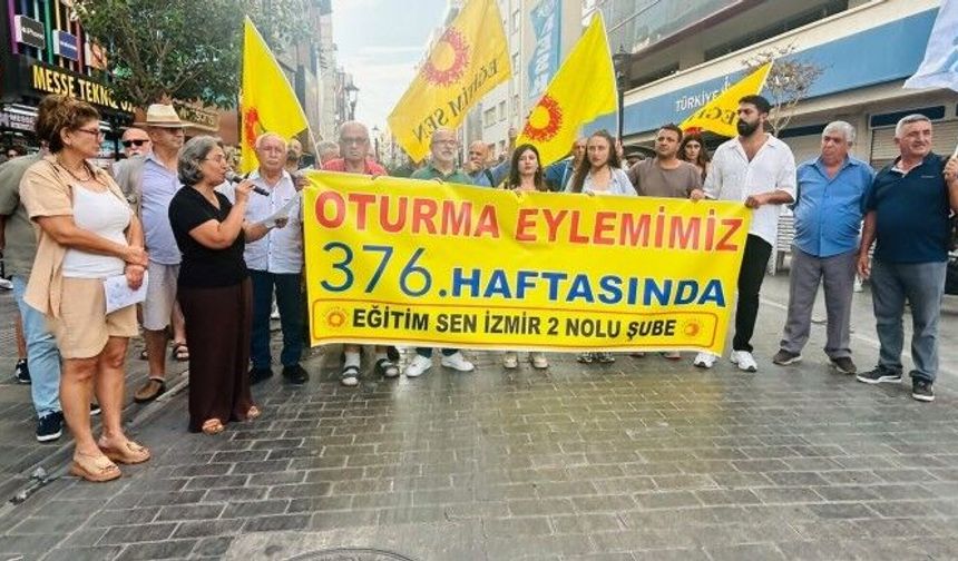 KHK eylemi 376'nci haftada devam etti