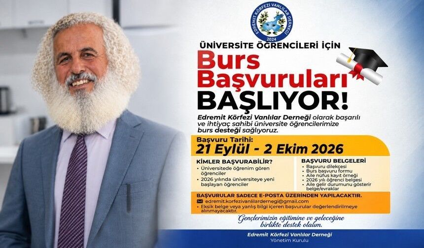 Edremit Körfezi Vanlılar Derneği’nden anlamlı destek