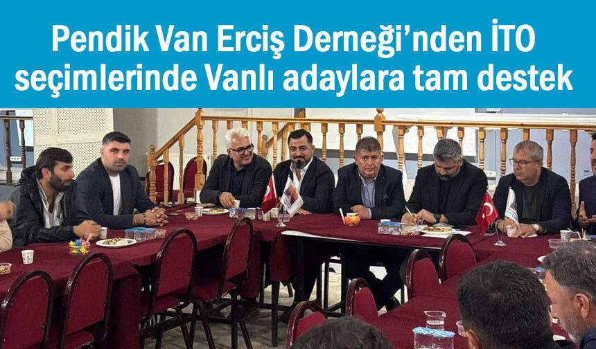 İstanbul’daki Vanlılardan Yenilikçi Ticaret Grubu’na destek