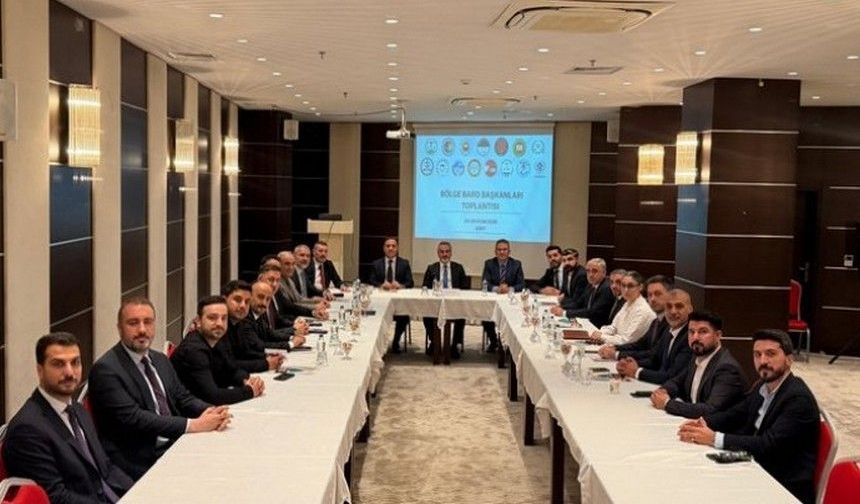 Van ve Bölge baro başkanları Siirtte buluştu