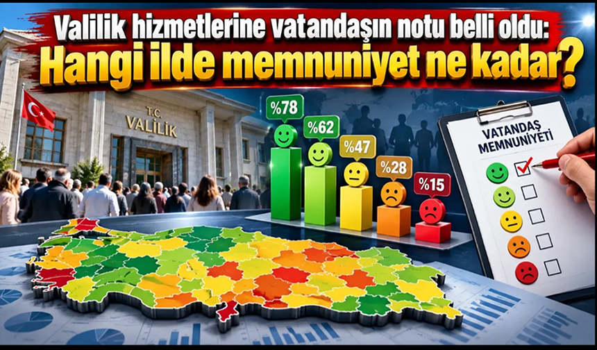 Van'da Valilik hizmetlerine vatandaşın notu belli oldu