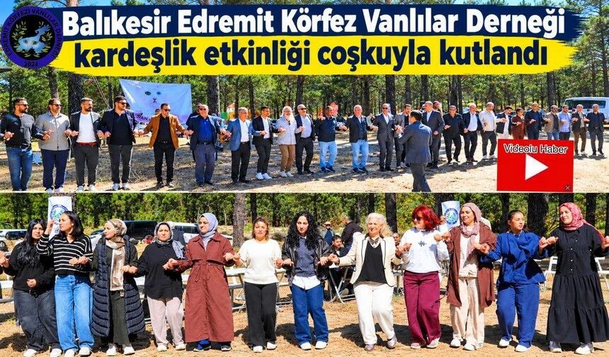 Güneş’in Doğduğu ve Battığı Edremit’te Kardeşlik Halayı