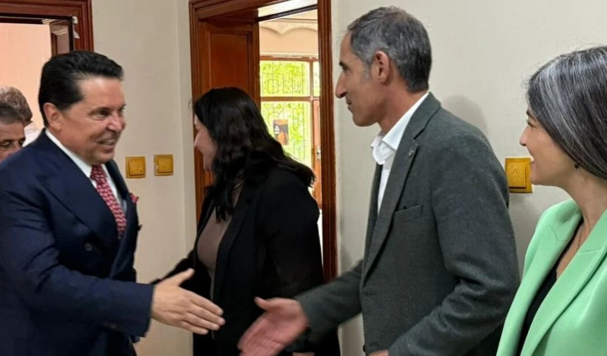 Ahmet Özer'den DEM Parti'ye ziyaret