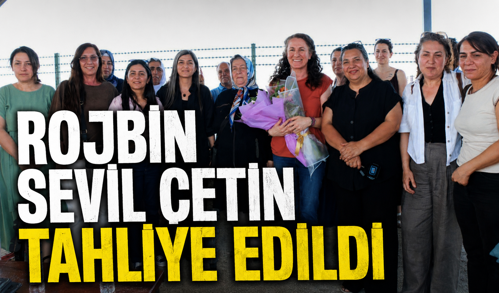 Eski belediye eşbaşkanı Çetin tahliye oldu