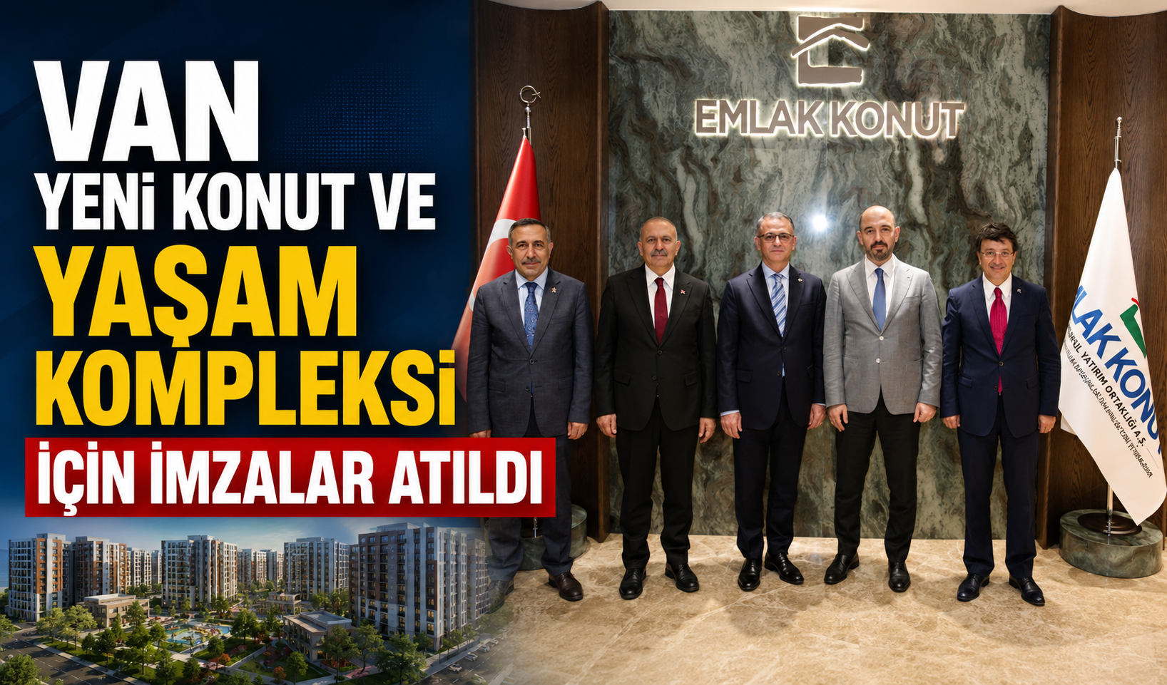 Van'da yeni konut ve yaşam alanı